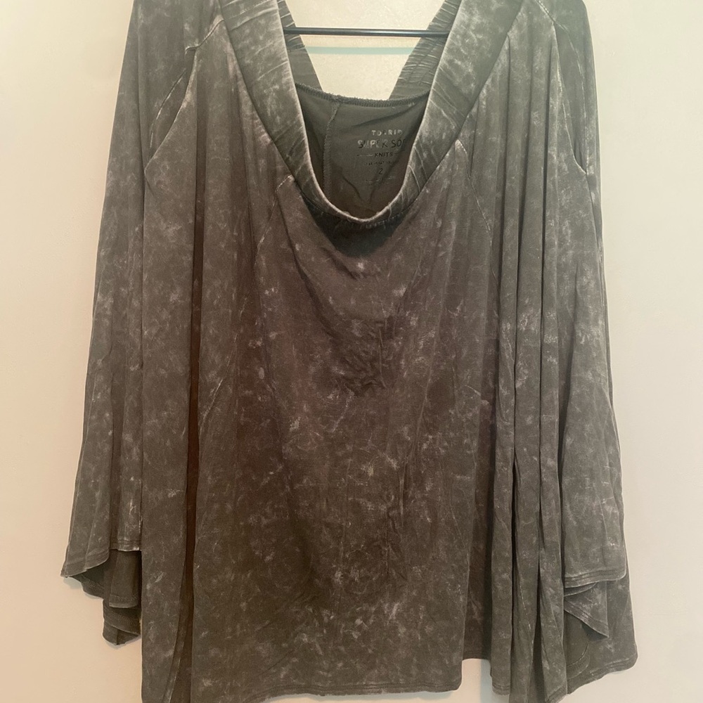 Torrid Green Skirt